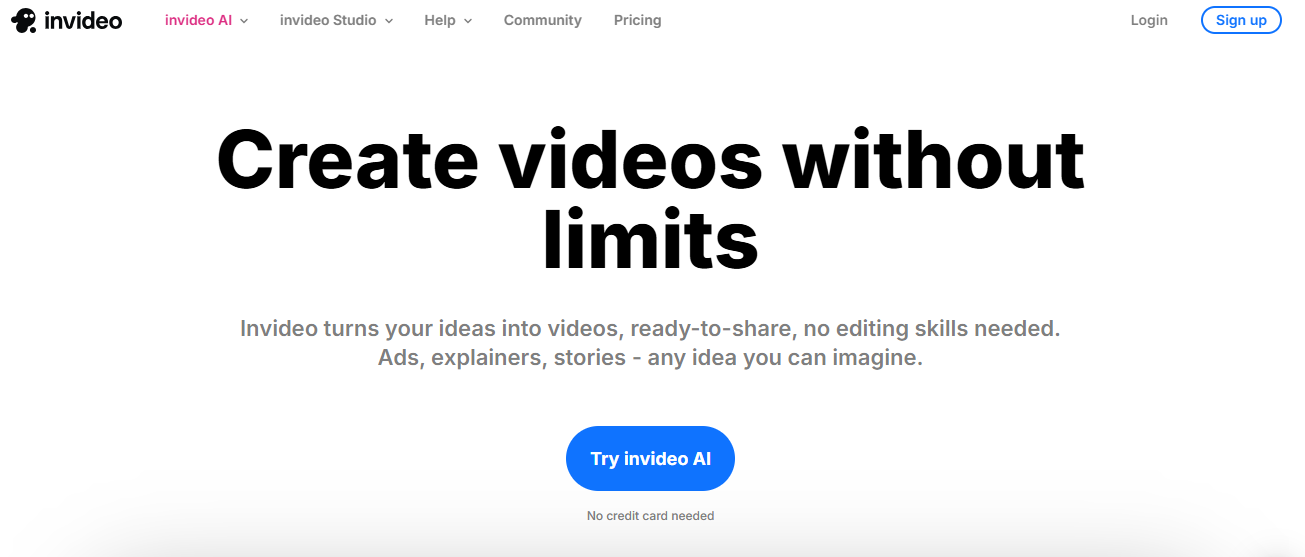 InVideo, AI tool for ads