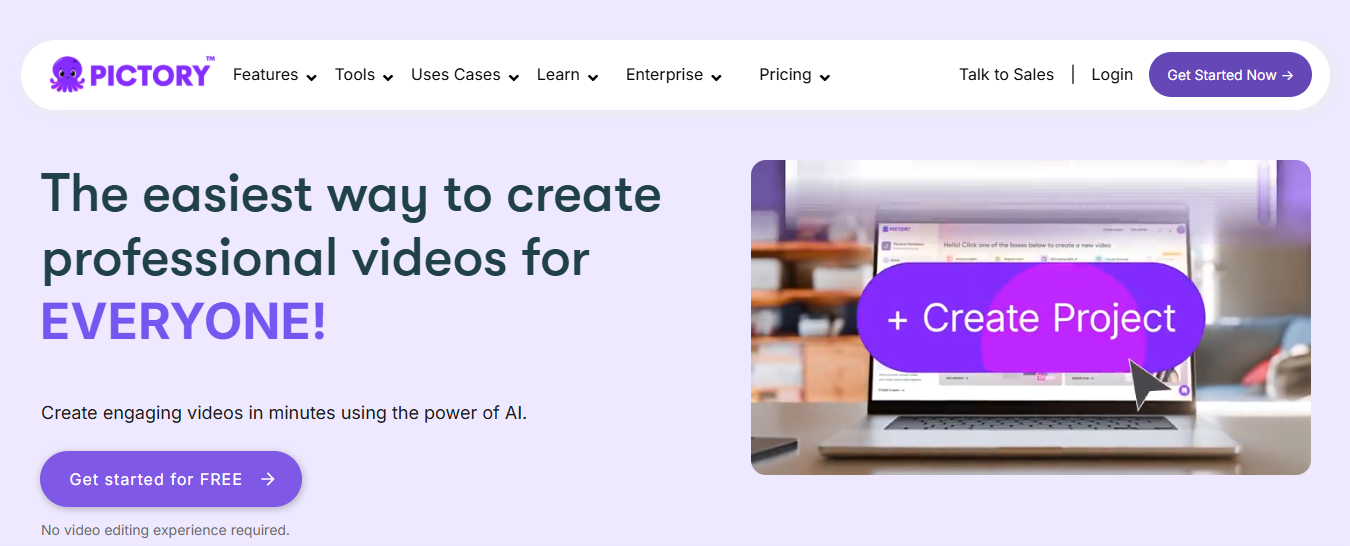 Pictory AI video Ad creator